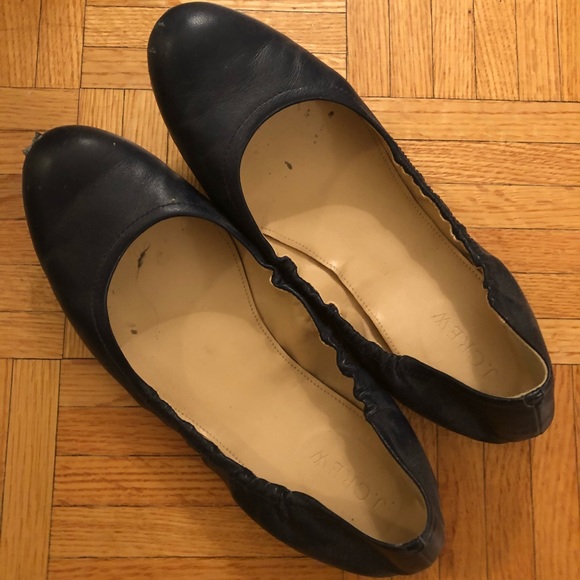 J. Crew Shoes - Navy JCrew Ballet Flats